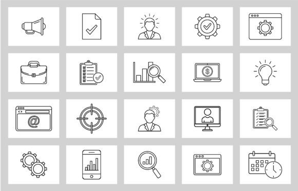 A Practical Look at the Minimalist Business and Office Icon Set for Modern Projects