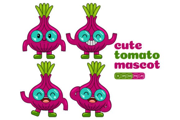 Cute Onion Mascot Vector Pack 02: Unlock Its Full Potential for Branding and Design