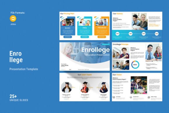 Educate Google Slides Template: Elevate Your Professional Presentations with Clean, Modern Design