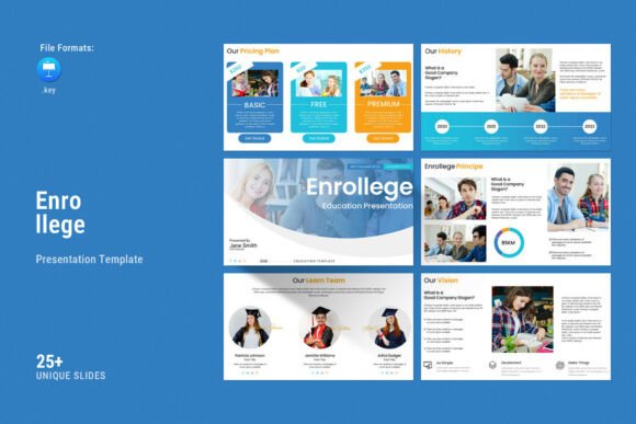 Elevate Your Storytelling with the Educate Keynote Presentation Template