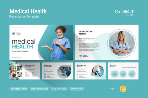 Elevating Healthcare Communication with the Madical Health Google Slides Template