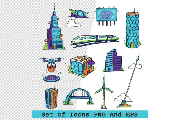 Evaluating the Set of Future City Vector Illustration: A Practical Guide for Design Professionals