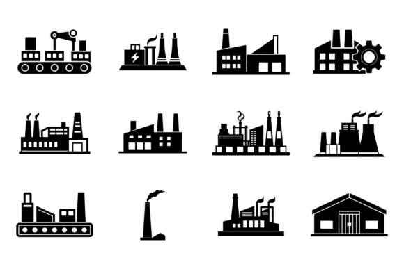 Factory Vector Icon Set – Industrial Man: A Practical Guide to Using Iconography That Works