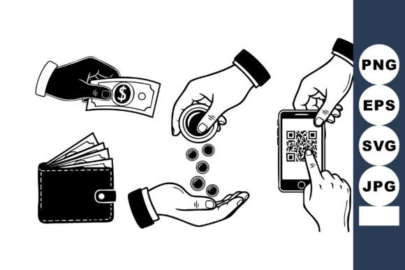 Monochrome Fintech Payment Icons: A Practical Review of the Black and White Financial Icon Set