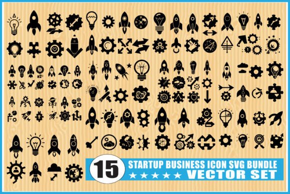 Startup Business Icon SVG Bundle: A Strategic Asset for Brand Clarity and Visual Communication