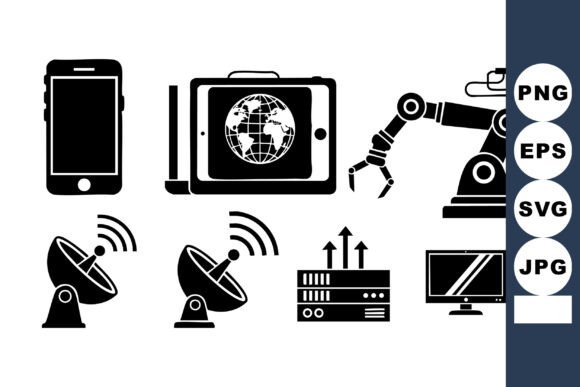 The Power of Black Technology Icon Sets in Modern Digital Design