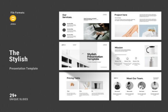 The Stylish Google Slides Template