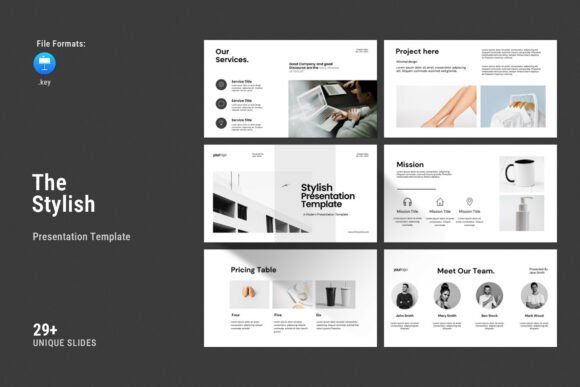 The Stylish Keynote Presentation Template: A Practical Review for Evaluators